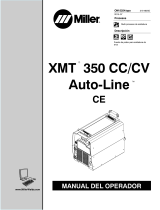 Miller XMT 350 CC/CV AUTO-LINE IEC 907161012 El manual del propietario