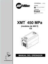 Miller XMT 450 MPA (400 VOLT MODEL) CE El manual del propietario