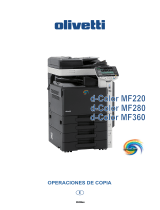 Olivetti d-Color MF220-MF280-MF360 El manual del propietario