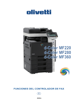 Olivetti d-Color MF220-MF280-MF360 El manual del propietario