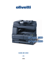 Olivetti d-Copia 1800 and d-Copia 2200 El manual del propietario