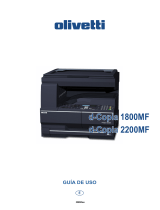 Olivetti d-Copia 1800MF and d-Copia 2200MF El manual del propietario