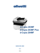Olivetti d-Copia 283MF-283MFplus-284MF El manual del propietario