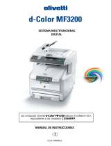 Olivetti d_Color MF3200 El manual del propietario