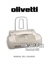 Olivetti Fax-Lab 115 El manual del propietario