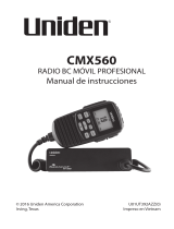 Uniden CMX560 El manual del propietario