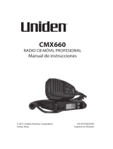 Uniden CMX660 El manual del propietario