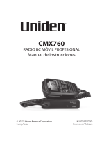 Uniden CMX760 El manual del propietario