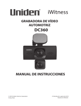 Uniden iWitness DC360 El manual del propietario