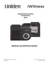 Uniden iWitness DC4 El manual del propietario