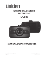 Uniden DCAM El manual del propietario