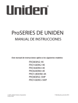 Uniden PRO800N2-5MP El manual del propietario