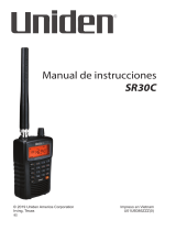 Uniden SR30C El manual del propietario