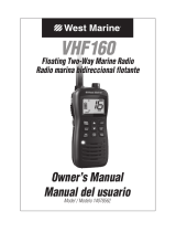 Uniden VHF160 El manual del propietario