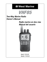 Uniden VHF8 El manual del propietario