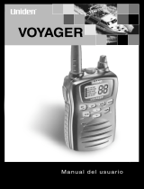 Uniden Voyager El manual del propietario