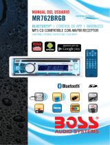 Boss Audio Systems MR762BRGB Manual de usuario