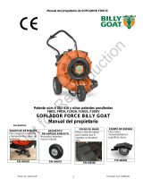 Billy Goat F1802V Manual de usuario