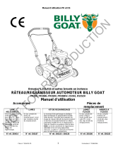 Billy Goat PR550V Manual de usuario