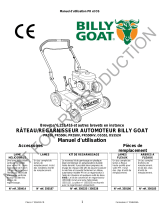 Billy Goat OS552 Manual de usuario