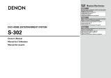 Denon S-302 Manual de usuario