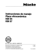 Miele KM84 El manual del propietario