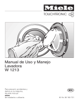 Miele W1213 El manual del propietario