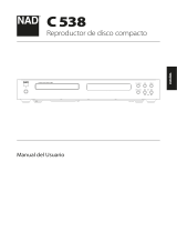 NAD C 538 Manual de usuario