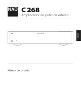 NAD C 268 Manual de usuario