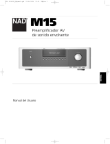 NAD M15 Manual de usuario