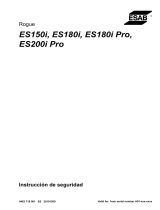ESAB Rogue ES150i Manual de usuario