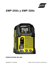 ESAB EMP 255ic & EMP 320ic Manual de usuario