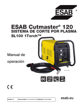 ESAB ESAB Cutmaster 120 Plasma Cutting System Manual de usuario