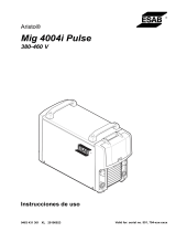 ESAB Mig 4004i Pulse Manual de usuario
