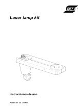 ESAB Laser lamp kit Manual de usuario