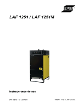 ESAB LAF 1251 / LAF 1251M Manual de usuario