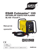 ESAB ESAB Cutmaster 100 PLASMA CUTTING SYSTEM Manual de usuario