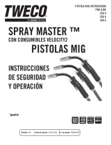 ESAB Tweco Spray Master MIG Guns with VELOCITY2 Manual de usuario