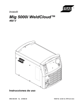 ESAB Mig 5000i WeldCloud™ Manual de usuario