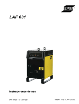ESAB LAF 631 Manual de usuario
