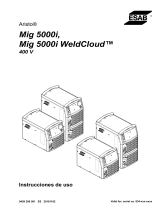 ESAB Mig 5000i, Mig 5000i WeldCloud™ Manual de usuario