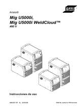 ESAB Mig U5000i WeldCloud™ Manual de usuario