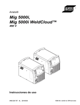 ESAB Mig 5000i, Mig 5000i WeldCloud™ Manual de usuario