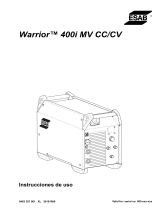 ESAB Warrior™ 400i MV CC/CV Manual de usuario