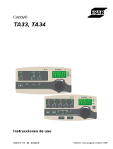 ESAB TA33, TA34 Manual de usuario