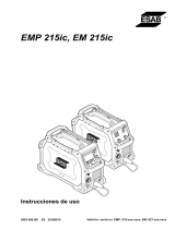 ESAB EMP 215ic, EM 215ic Manual de usuario
