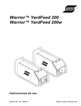 ESAB Warrior™ YardFeed 200w Manual de usuario