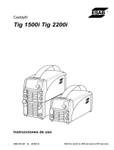 ESAB Tig 1500i, Tig 2200i Manual de usuario