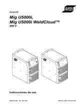 ESAB Mig U5000i, Mig U5000i WeldCloud™ Manual de usuario