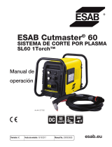 ESAB Cutmaster 60 Plasma Cutting System Manual de usuario